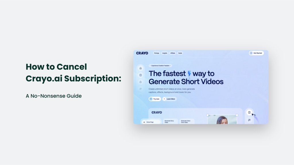 How To Cancel Crayo.ai Subscription: A No-Nonsense Guide | CJ&amp;CO
