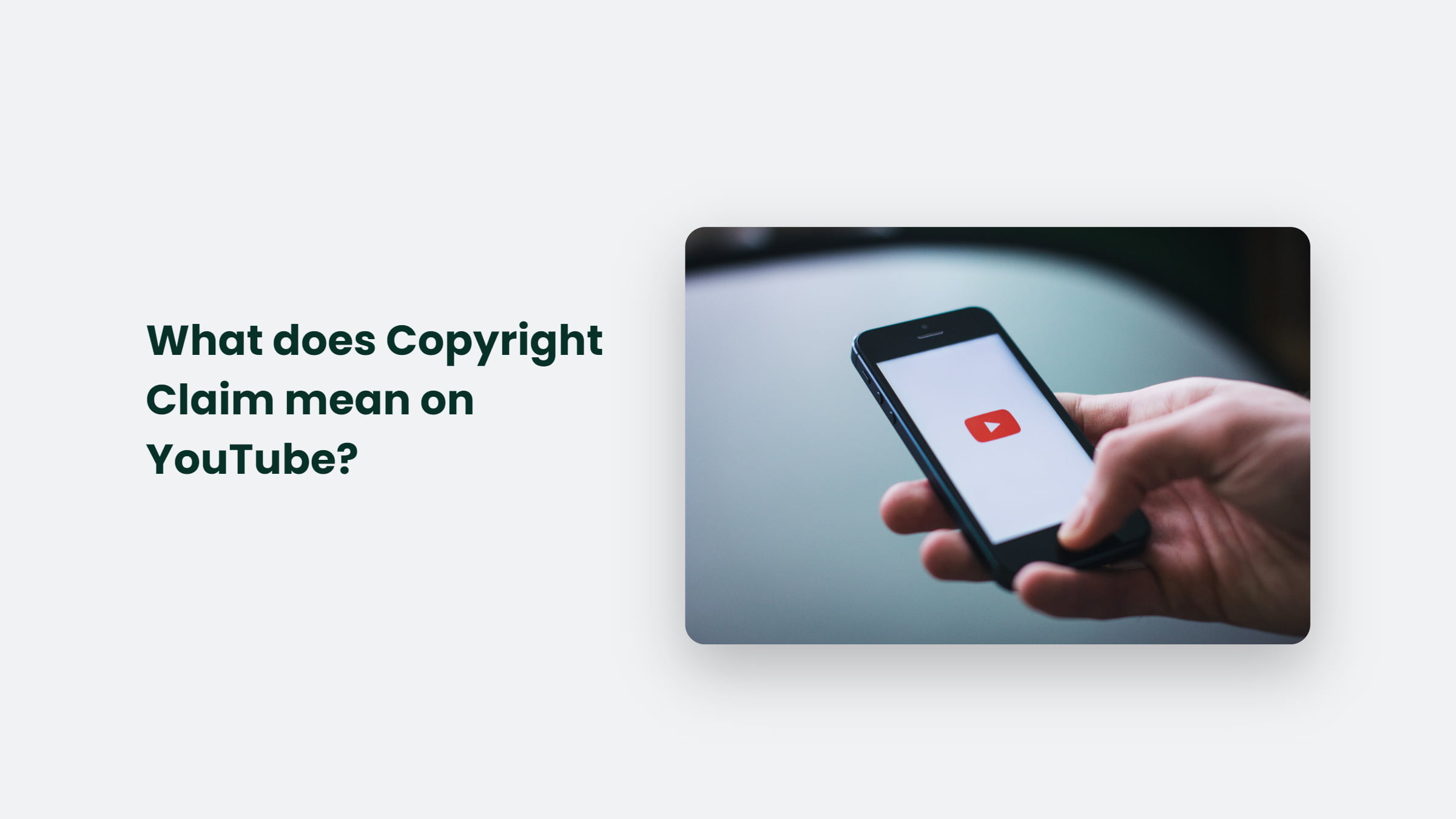 What Does Copyright Claim Mean On YouTube CJ CO