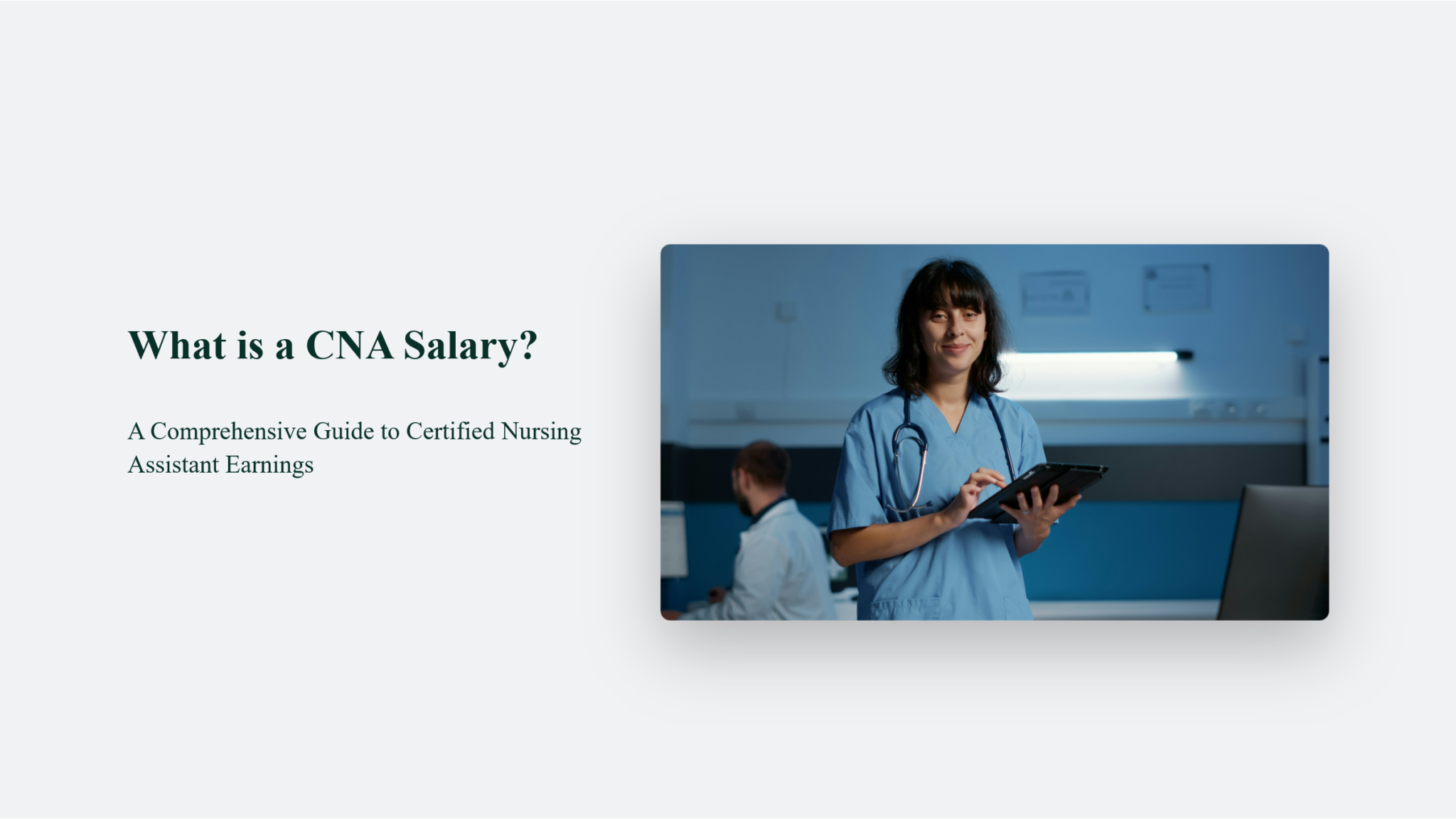 What Is A CNA Salary? A Comprehensive Guide To Certified Nursing ...